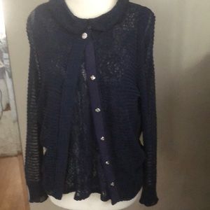 2 pcs. Sweater and shell junior size